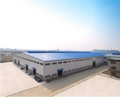 Prefabricated Quick Assembly Steel Industrial Warehouse Metal Prefab Factory Building Workshop Shed Beam Prefab Hangar