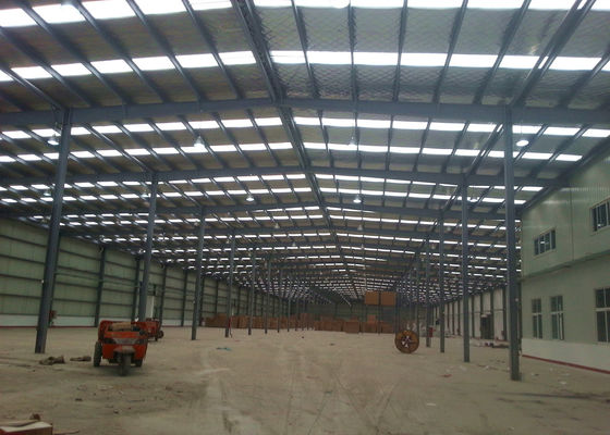 Large Span Prefabricated Engineered Building Construction With Indoor Office