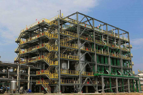 Prefabricated Steel Industrial Buildings / Industrial Metal Buildings Construction