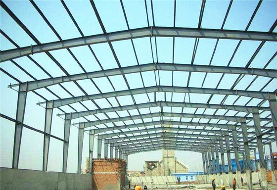 Long Span Steel Structure Warehouse Prefabricated Structural Steel Frames