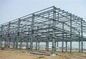 Custom Two Storey Steel Structure Warehouse Building With Mezzanine Platforms For Storage