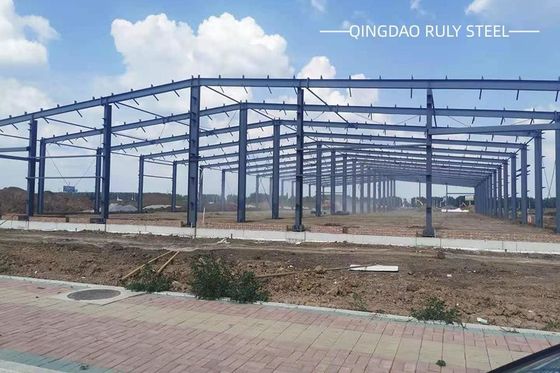 Large Span Fast Assembling Prefabricated House Construction Steel Structure Building Prefabricated Warehouse