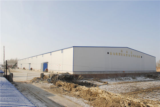 Large Span Steel Structure Warehouse Prefabricated Steel Structure Corn Granary
