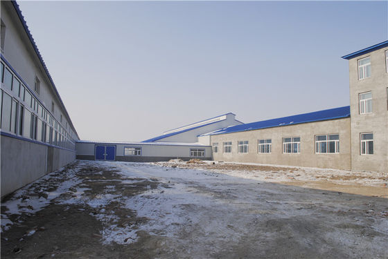 Steel Structure Cowshed With Sandwich Panel/Prefabricated Q355B Steel Structure Building