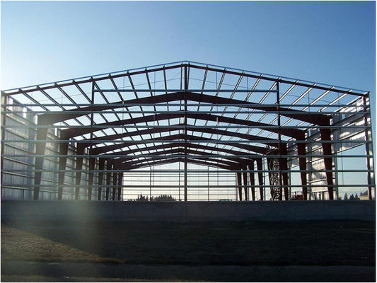 Customizable Large Span Prefab Steel Structure Warehouse Easy Installation