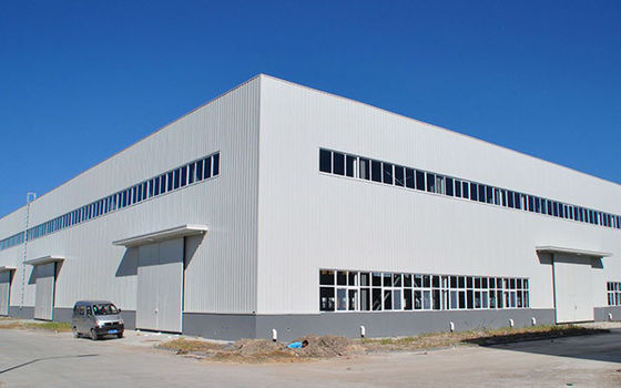 Galvanized Steel Structural Building Prefabricated Industrial Storage Shed Warehouse