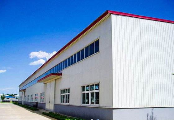 Multi Storey Light Steel Structure Warehouse With Large Span High Load Capacity