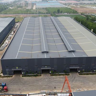 Heavy Duty Prefabricated Steel Structure Warehouse for Cement Plant Storage with Q235B/Q355B Steel