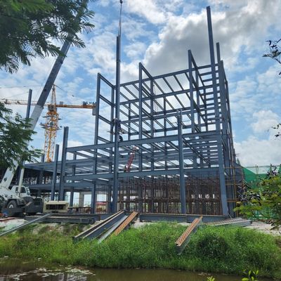 Luxury Prefabricated Steel Structure Hotel Building for Resort Projects