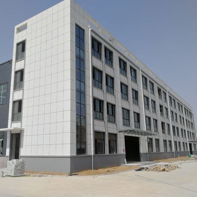Multi-Story Modular Steel Hotels with Curtain Glass Wall Design