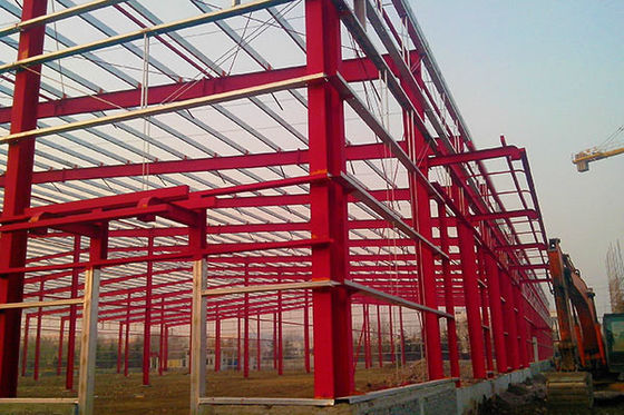 Light Steel Structure Warehouse with Glass Wool Insulation