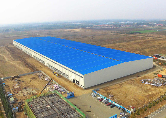 Steel Structure Warehouse Building Construction Large Span Easy Assemble