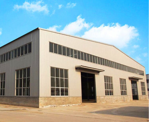 Q235B Prefabricated Warehouse Building Certified By Steel ISO