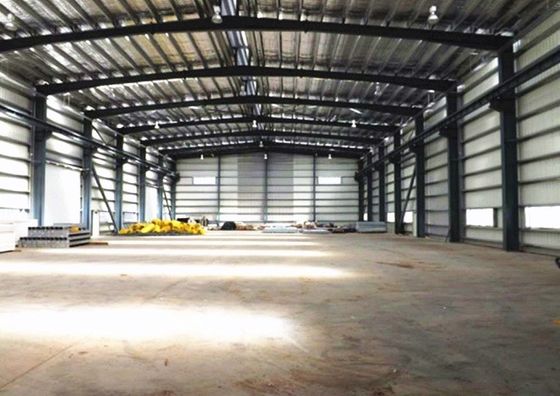 Durability H Shape Steel Structure Warehouse With EPS Wall