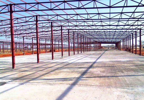 Truss Roof Steel Structure Workshop Prefabricated Steel Space Structure Warehouse