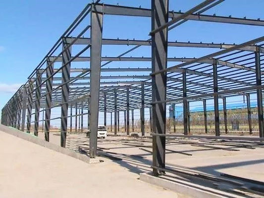 Light Steel Frame Building Steel Structure Portal Frame Building Warehouse