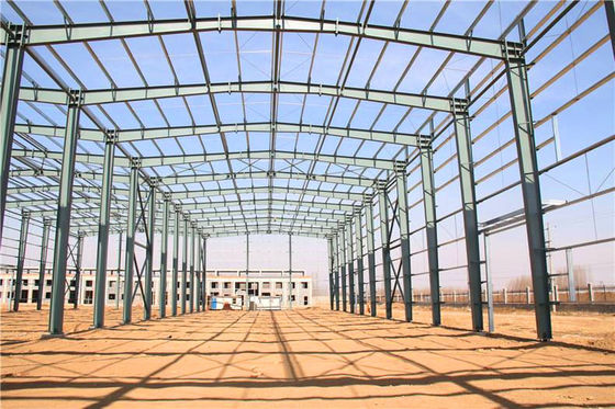 Multi Span Steel Structure Warehouse Buildings Light Metal Warehouse Construction