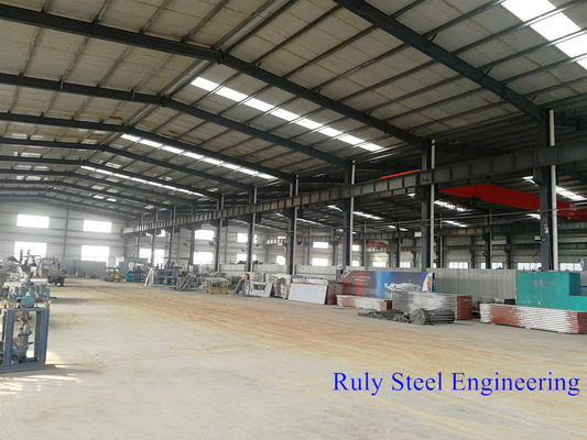 Wind Earthquake Resistant H Shaped Steel Structure Warehouse