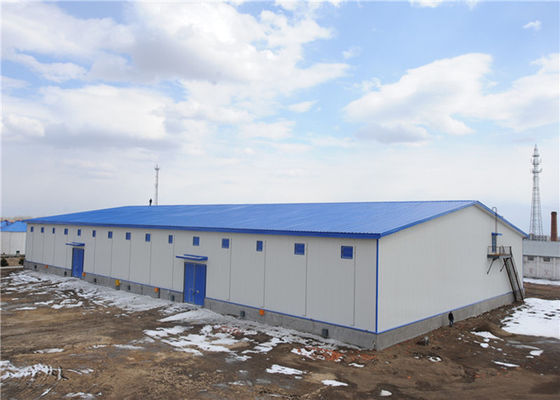 150m × 40m Prefab Steel Structure Warehouse Structural Steel Frame Buildings