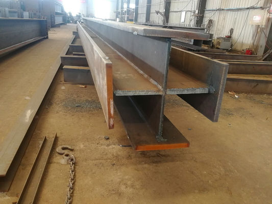 Hot Dip Galvanized Prefabricated Steel Structure Cross Column