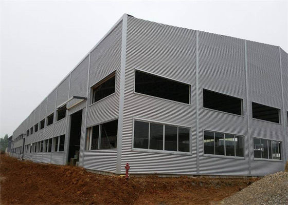 Q235B Industrial Steel Framed Buildings Prefabricated Steel Structure Workshop