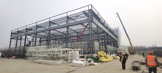Q235B Q355B Prefabricated Steel Structure Building Hardware Warehouse