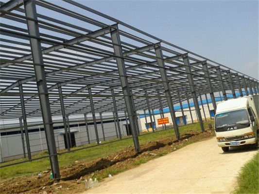Quick Install Rock Wool Steel Fabricated Buildings Q235B Q355B