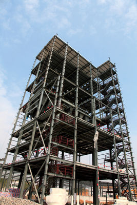Multi Storey Steel Building Pre Engineered Steel Structure Fabrication