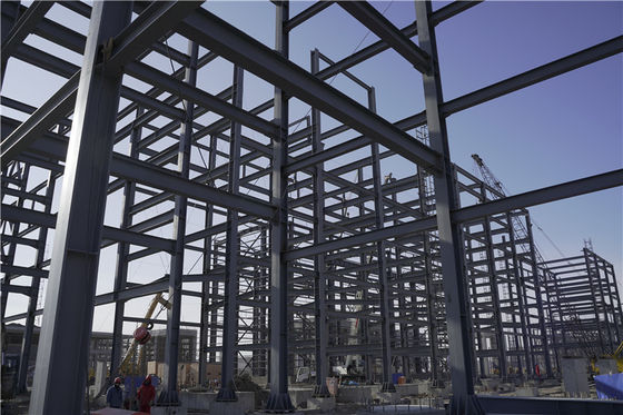 Prefabricated Steel Structure Chemical Plant with 50-Year Lifespan