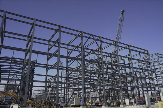 Prefabricated Steel Structure Chemical Plant with 50-Year Lifespan
