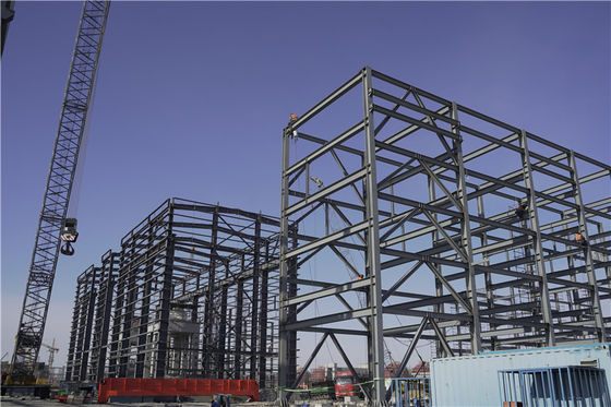 Prefabricated Steel Structure Chemical Plant with 50-Year Lifespan