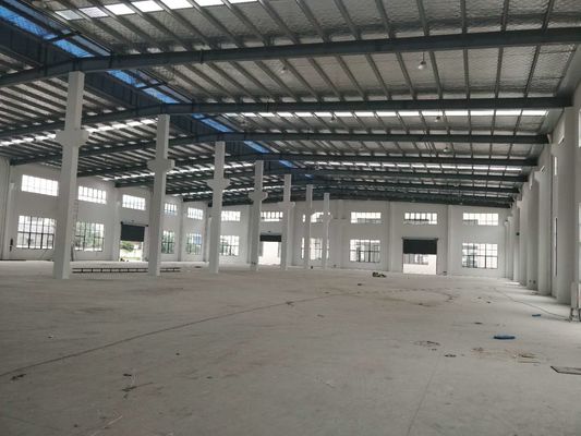 Modern Industrial Lagre Span Light Steel Structure Factory Workshop With Spacious Layout