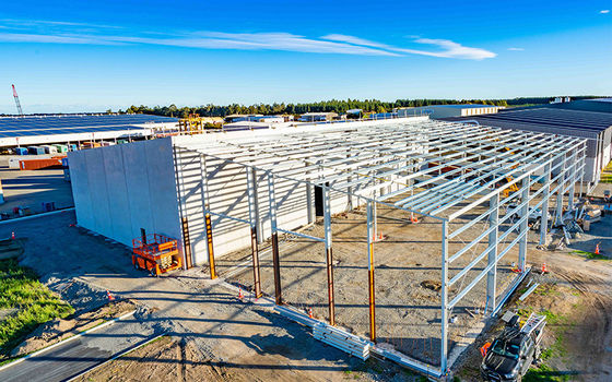 Qingdao High Quality Prefabricated Steel Warehouse Designed Steel Structure Building Customized Workshop