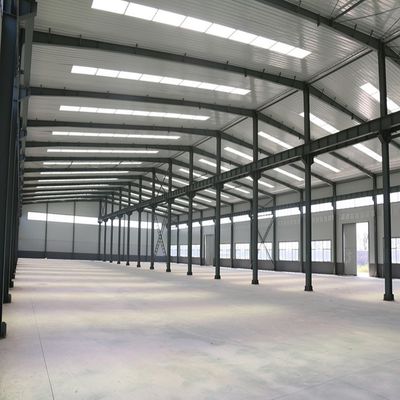 Pre Engineered Steel Structure Badminton Hall Q235B Q355B Material