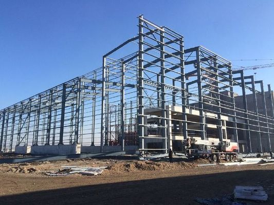 High Strength Anti Seismic Prefabricated Wide Span Design Steel Structure Frame Steel Prefab Building Workshop