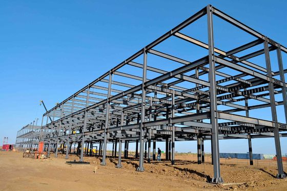 Large Span Customized Industrial Factory Shed Prefabricated Steel Structure Workshop