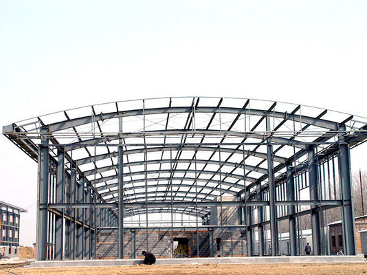 Portal Frame Steel Beam Column Steel Structure Warehouse High Degree Customization