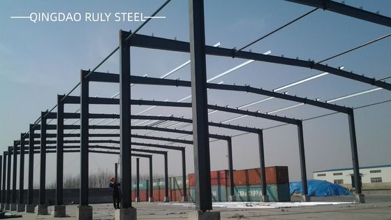 Large Span Customized Industrial Factory Shed Prefabricated Steel Structure Workshop