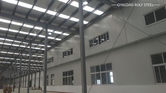 Chinese Factory Made Prefab Workshop Portal Frame Construction With Low Cost For Storage