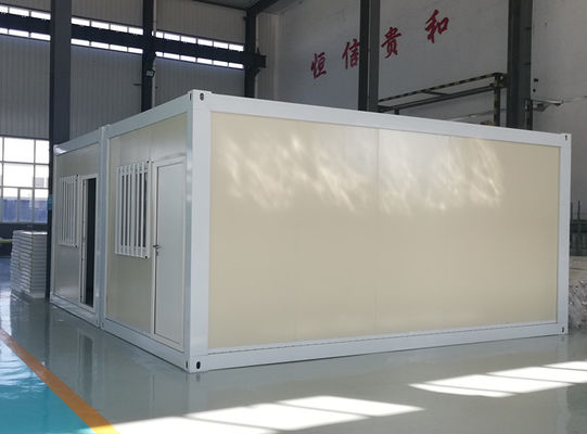 Galvanized Steel Prefab Container House Fireproof 25-Year Life