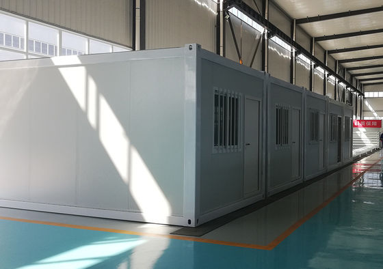 Galvanized Steel Prefab Container House Fireproof 25-Year Life