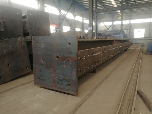 Hot Dip Galvanized H-Section Steel Beam Column Q235B Q355B
