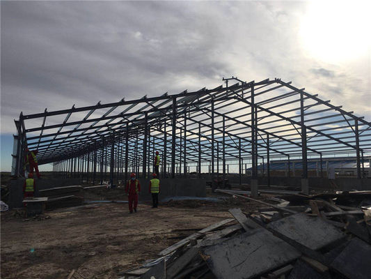 Fast Assemble Anti Corrosion High Strength Seismic Resistance Customized Prefab Powerful High Quality Steel Workshop