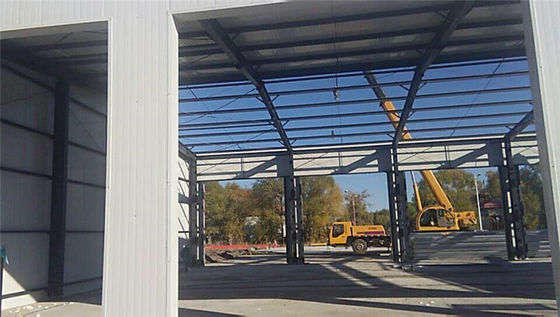 Prefab H Section Steel Metal Workshop Buildings For Storage