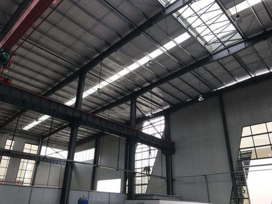 Industrial Steel Structure Insulation Sandwich Panel Building Customized Water / Fire Roof Workshop