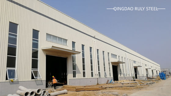 Stable Professional Engineering Design Prefabricated House Steel Structure Frame Building Workshop