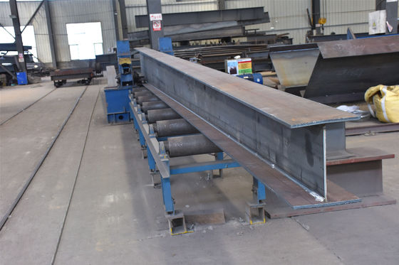 Stable Long Span Steel Structure H Section Painted Large Steel Frame Building Prefab Workshop
