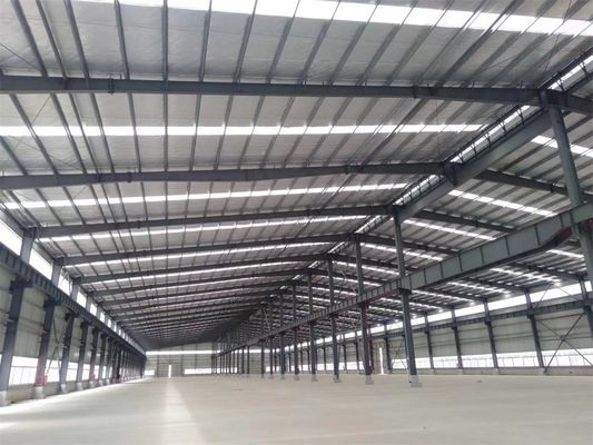 H Section Steel Prefab Warehouse Building Hot Rolled Galvanized Economical Industrial Light Weight Large Span
