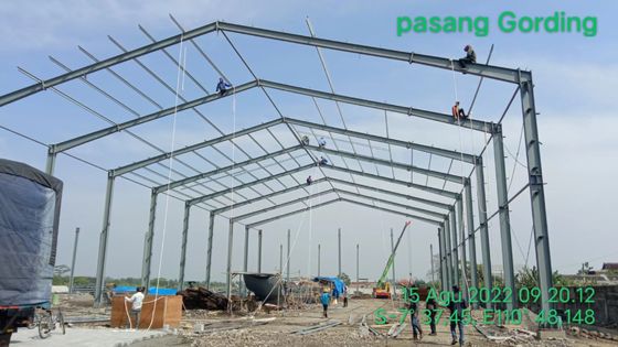 High Standard Steel Structure Building Large Span Industrial Factory Shed Workshop