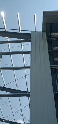 Prefab Steel Structure Workshop Large Span Easy Assemble with Crane